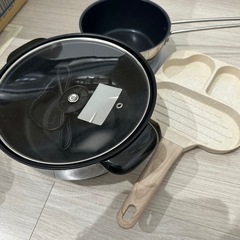 電気鍋 フライパン tower Francfranc キッチングッズ まとめて
の画像