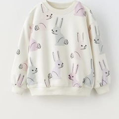 ZARA ザラ うさぎ柄 トレーナー スウェット