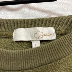 Lサイズの暖かいトレーナー。の画像
