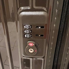 スーツケース キャリーケース 茶色 ブラウンの画像