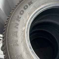 ハンコック　スタッドレス　フルピン　215 70 15 の画像