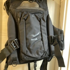 アピア アングラーズサポートベストVer.4 ブラック×ブラック の画像