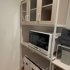 ニトリ/美品/ゴミ箱収納可/食器棚の画像