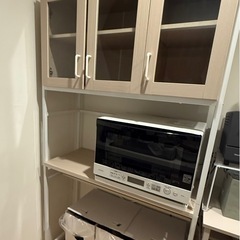 ニトリ/美品/ゴミ箱収納可/食器棚の画像