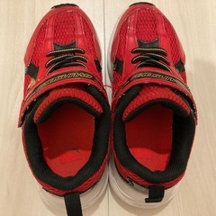 子供　靴 18cm 瞬足の画像