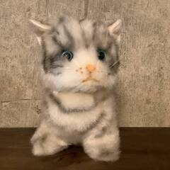 猫のぬいぐるみ　キャット　レトロ　ヴィンテージ系　ねこ　ネコ　にゃんこの画像