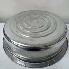 トタン　たらい　銀だらい　未使用の画像