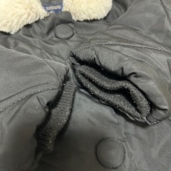 petit main ブラックアウター　フードなしの画像