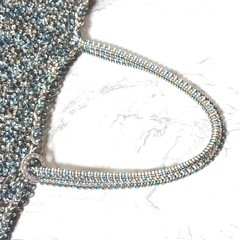 【未使用級】ANTEPRIMA アンテプリマ スクエア ワイヤーバッグ ハンドバッグ シルバーマルチの画像