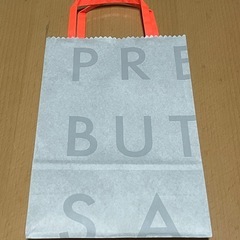 新品未使用 プレスバターサンド ショップ紙袋　ショッパー 2枚 の画像