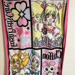 プリキュア  毛布 ブランケットの画像