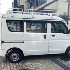 27年式スクラムバン　8万キロPA タイミングチェーン　リースアップ即日車検陸送格安　キャリア付き　記録簿多数　下取り大歓迎　の画像