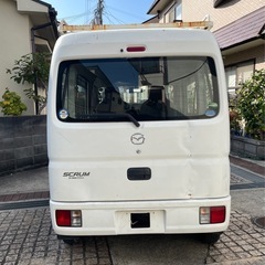 27年式スクラムバン　8万キロPA タイミングチェーン　リースアップ即日車検陸送格安　キャリア付き　記録簿多数　下取り大歓迎　の画像