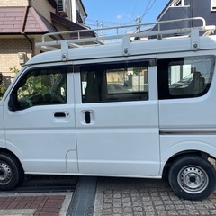 27年式スクラムバン　8万キロPA タイミングチェーン　リースアップ即日車検陸送格安　キャリア付き　記録簿多数　下取り大歓迎　の画像