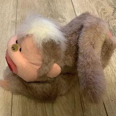 お尻がピンクの猿　サル　さる　モンキー　ヒヒのぬいぐるみ　レトロ　ヴィンテージ系の画像