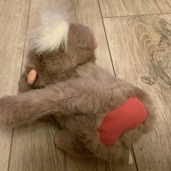 お尻がピンクの猿　サル　さる　モンキー　ヒヒのぬいぐるみ　レトロ　ヴィンテージ系の画像