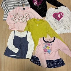女の子の服130まとめ売りの画像
