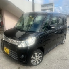 スペーシアカスタム(ノンターボ) 人気のブラック♪車検R9年11月♪ 走行距離92000km♪エアコン🆗機関良好！不具合なし！😆の画像