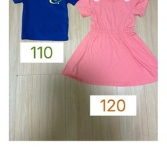 女の子の服　110-120の画像