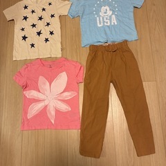 女の子の服140の画像