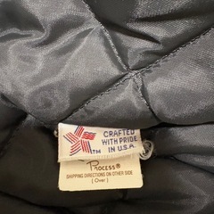 Schott ブラックレザーライダースジャケット 40の画像