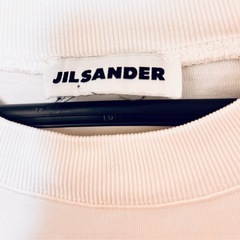【JIL SANDER】ロゴプリント クルーネックTシャツ（イタリア製）の画像