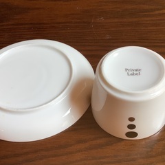 Private Label プライベート　レーベル　カップアンドソーサーの画像