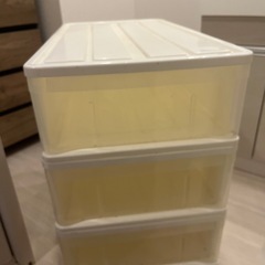 衣装ケース　　カラーボックス 4点の画像