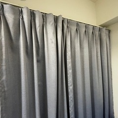 カーテン 4枚セット 遮光 長さ178　幅100 アジャスターフック付き の画像
