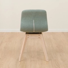 回転式ダイニングチェア(サンデー 回転 LBR/GR)ニトリの画像