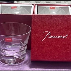 新品 バカラ(Baccarat)ロックグラス3個セットの画像