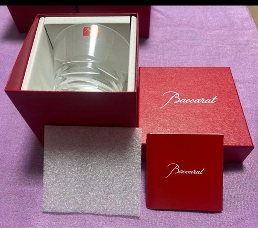 新品 バカラ(Baccarat)ロックグラス3個セット