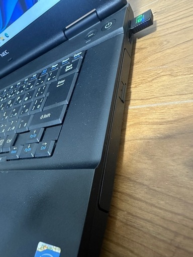 NEC i5 メモリ 8GB SSD256GB,DVD-ROM 15.6インチWin11 Office 2024
