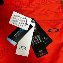 新品未使用　オークリー カーゴストレートパンツ メンズXL ゴルフの画像