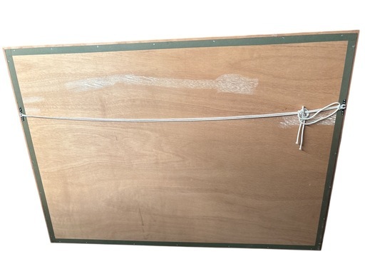額入り 絵画　大 63×99.5cm 和風 風景画 インテリア 美品
