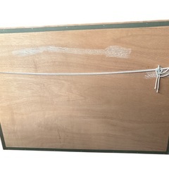 額入り 絵画　大 63×99.5cm 和風 風景画 インテリア 美品の画像