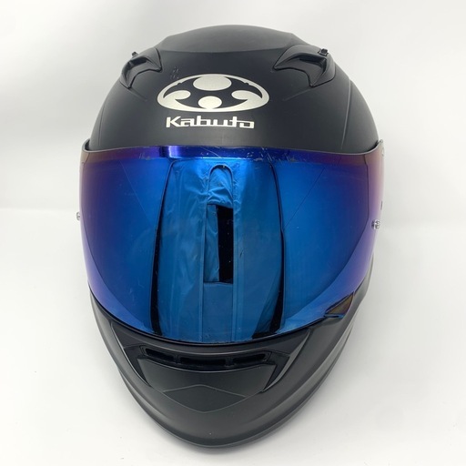 OGKカブト kamui3 フラットブラック ミラーシールド　Lサイズ