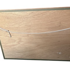 額入り 絵画　大 63×99.5cm 和風 風景画 インテリア 美品の画像