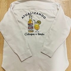 backnumber　刺繍ビッグシルエットシャツの画像