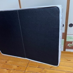 3つ折りシングルマットレス 花柄 10cm厚の画像