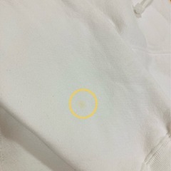 Champion 　ホワイトフードパーカーの画像