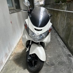 SUZUKIスカイウェイブ250白の画像