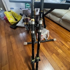 打ち込みセット　釣りの画像