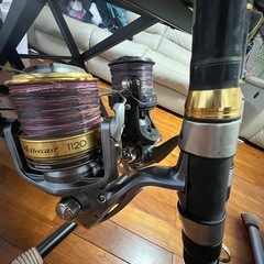 打ち込みセット　釣りの画像