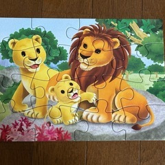 くもんのジグソーパズル ステップ2 なかよし どうぶつファミリー の画像