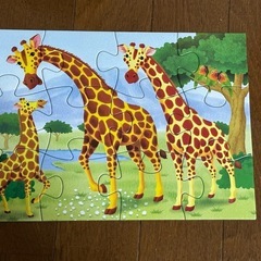 くもんのジグソーパズル ステップ2 なかよし どうぶつファミリー の画像