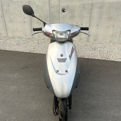 【エンジンは実動】 スズキ レッツ2 CA1PA シルバー色 原付 バイク 2スト 通勤 通学 ZZ CA1KAの画像