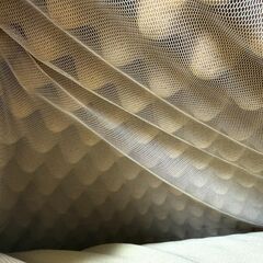 西川リビングの三つ折りマットレスです。リラックスサポートマット　ベッドの画像