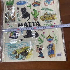 【新品】布製トートバッグ　マルタ製の画像