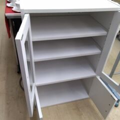 食器棚　本棚　キャビネット　ラック　棚　カラーボックス　キッチンボード　電子レンジ　オーブントースター　オーブンレンジ　本棚　テレビ台　TVボードの画像